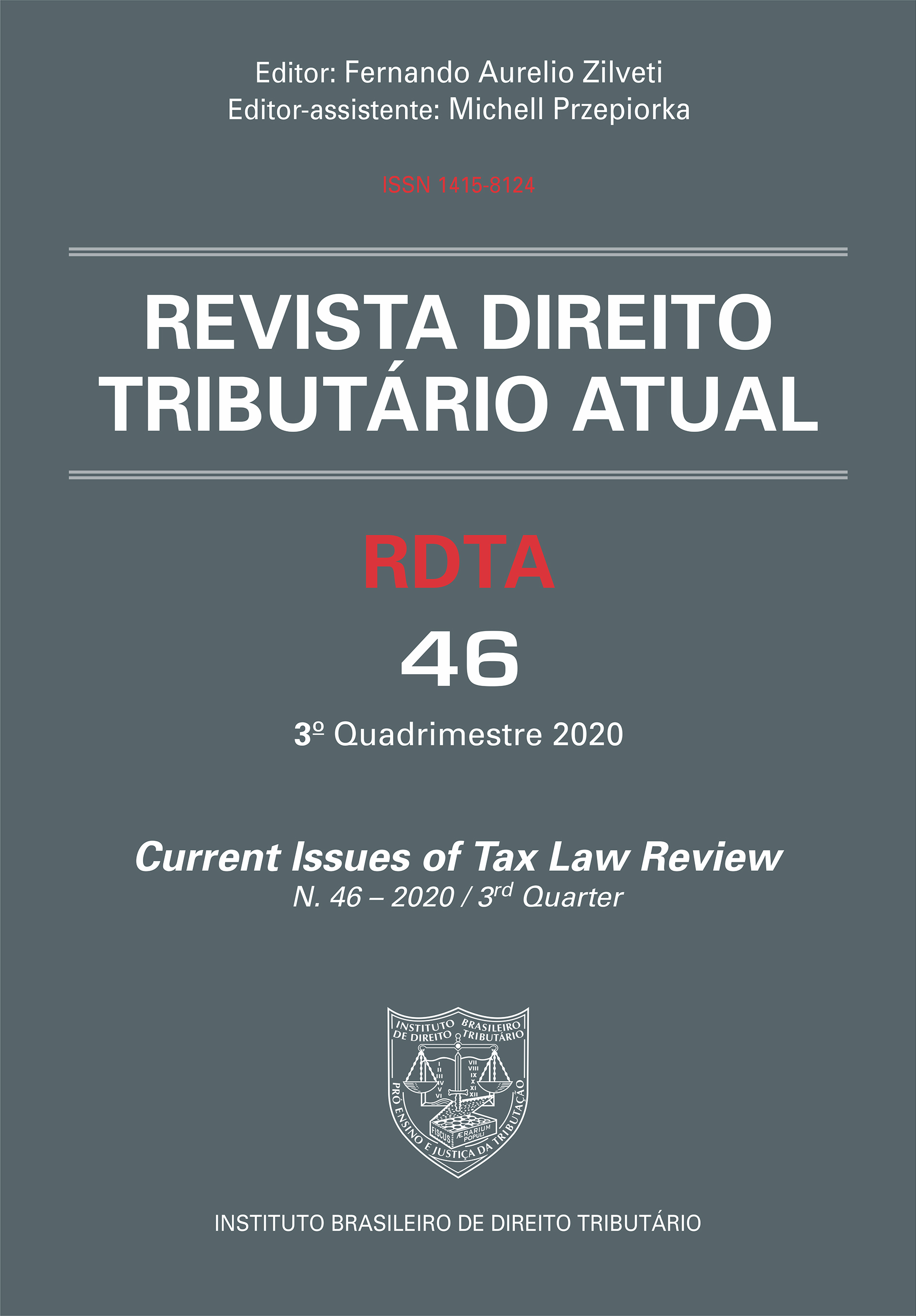 capa revista direito tributário atual 46